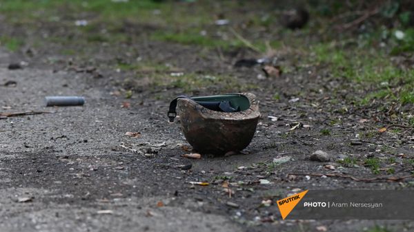 Дорога на подступе к Шуши после окончания военных действий (14 ноября 2020). Карабах - Sputnik Армения