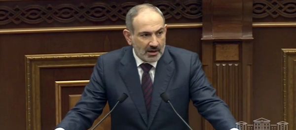 Выступление премьер-министра Никола Пашиняна в НС Армении (16 ноября 2020). Еревaн Выступление премьер-министра Никола Пашиняна в НС Армении (16 ноября 2020). Еревaн - Sputnik Армения