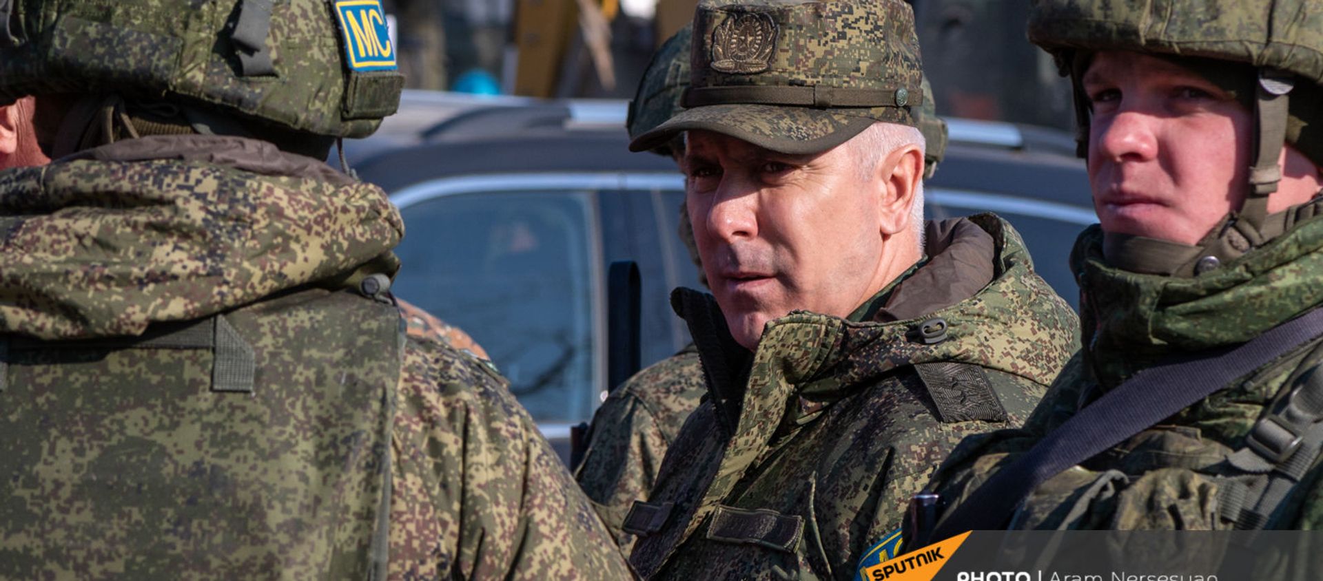 Блокпост российских миротворческих сил в Лачинском коридоре (17 ноября 2020). Карабах Блокпост российских миротворческих сил в Лачинском коридоре (17 ноября 2020). Карабах - Sputnik Армения, 1920, 09.04.2021