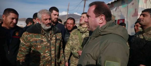 ՀՀ պաշտպանության նախարարի այցը 2-րդ զորամիավորում - Sputnik Արմենիա