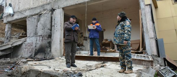 Cформированные группы для восстановления ущерба после войны (19 ноября 2020). Карабах Cформированные группы для восстановления ущерба после войны (19 ноября 2020). Карабах - Sputnik Արմենիա