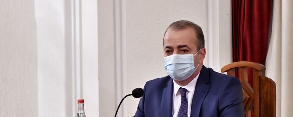 Премьер-министр Никол Пашинян представил нового главу СНБ Армена Абазяна (19 ноября 2020). Еревaн - Sputnik Армения