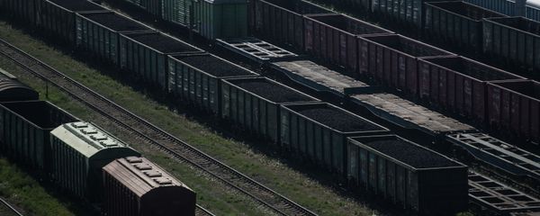 Вагоны на железнодорожных путях Вагоны на железнодорожных путях - Sputnik Армения