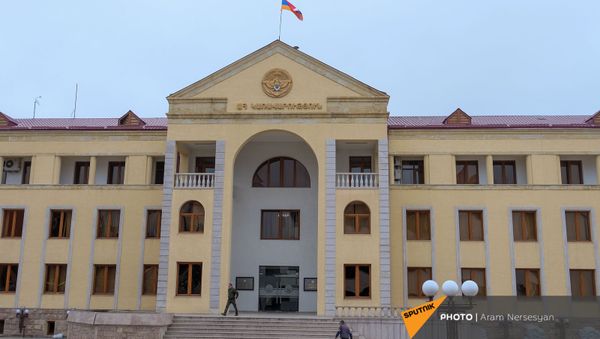 Здание правительства Карабаха в Степанакерте - Sputnik Արմենիա