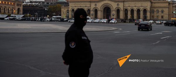 Акция протеста на площади Республики против действующего правительства (20 ноября 2020). Еревaн - Sputnik Արմենիա