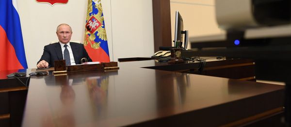 Президент РФ В. Путин провел совещание о российской миротворческой миссии в Нагорном Карабахе - Sputnik Արմենիա
