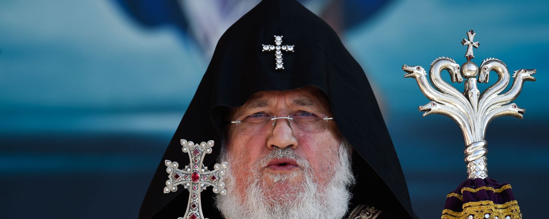 Католикос Гарегин II проводит поминальную службу в память о павших в карабахской войне героях в Первопрестольном Святом Эчмиадзине (22 ноября 2020). Эчмиадзин - Sputnik Армения, 1920, 05.10.2021
