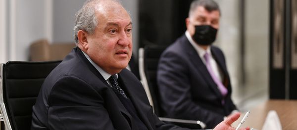 Президент Армен Саркисян встретился с представителями армянской общины Иордании (24 ноября 2020). Амман - Sputnik Армения