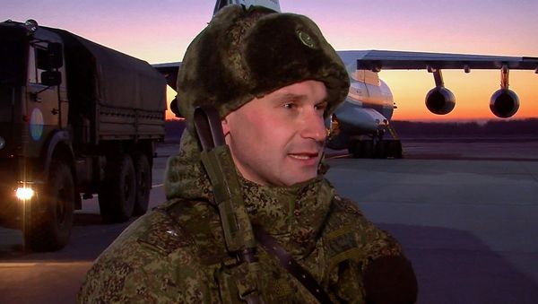 Начальник медицинского отряда, майор медицинской службы Ярослав Иванов - Sputnik Армения
