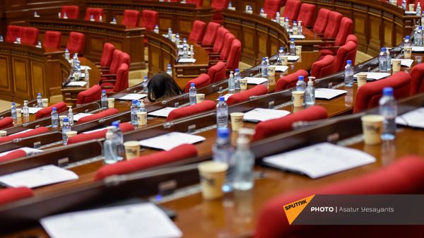 Внеочередное заседание Парламента Армении (26 ноября 2020). Еревaн - Sputnik Армения