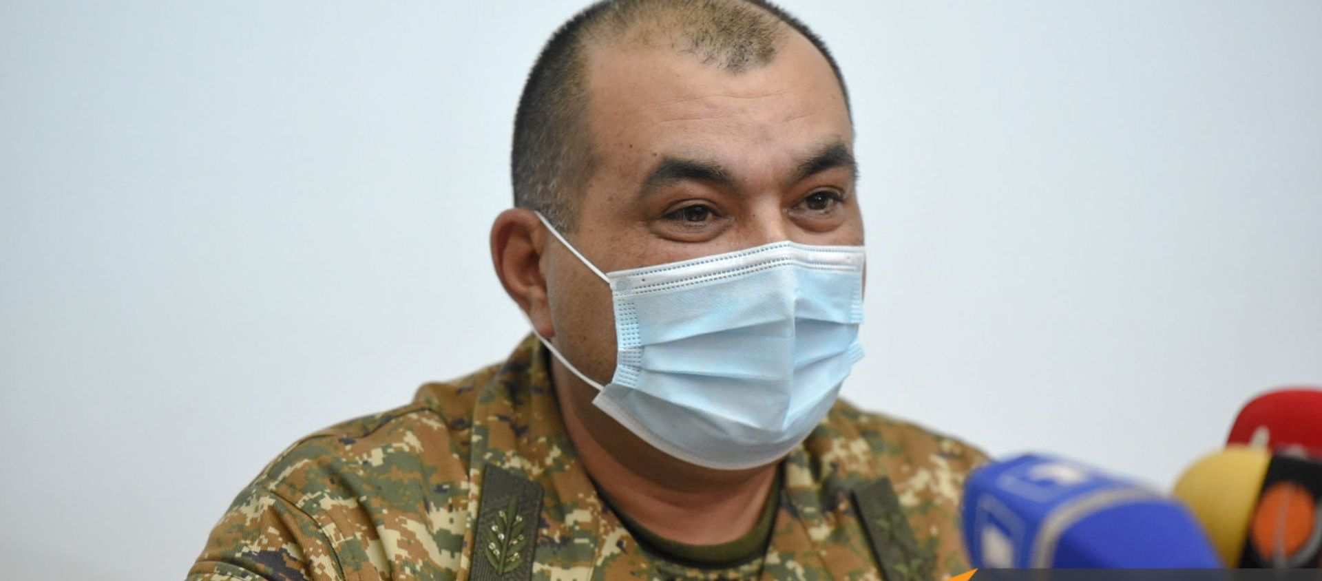 Пресс-конференция замначальника Генштаба ВС РА Тирана Хачатряна (26 ноября 2020). Еревaн - Sputnik Армения, 1920, 11.03.2021