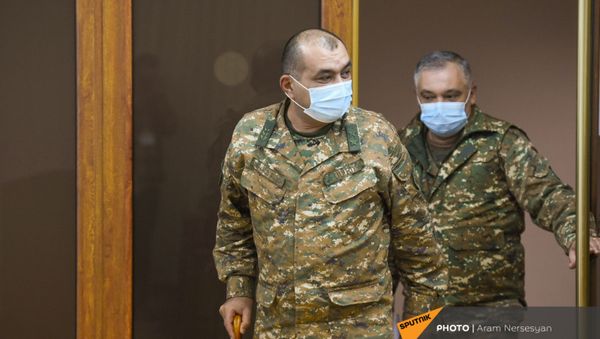 Пресс-конференция замначальника Генштаба ВС РА Тирана Хачатряна (26 ноября 2020). Еревaн - Sputnik Армения