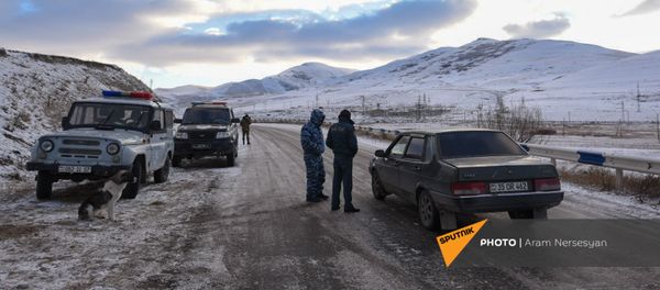 Ситуация у ворот Сотка (27 ноября 2020). Гехаркуник Ситуация у ворот Сотка (27 ноября 2020). Гехаркуник - Sputnik Армения