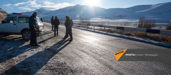 Ситуация у ворот Сотка (27 ноября 2020). Гехаркуник - Sputnik Արմենիա