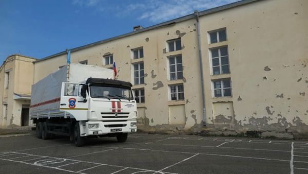 Первая восстановленная школа с помощью МЧС России в Нагорном Карабахе готовится к началу учебного года (29 ноября 2020). Карабах - Sputnik Армения