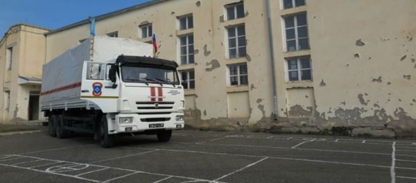 Первая восстановленная школа с помощью МЧС России в Нагорном Карабахе готовится к началу учебного года (29 ноября 2020). Карабах Первая восстановленная школа с помощью МЧС России в Нагорном Карабахе готовится к началу учебного года (29 ноября 2020). Карабах - Sputnik Армения