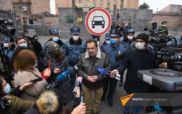 Акция с призывом решить вопрос с военнопленными и пропавшими без вести (29 ноября 2020). Еревaн Акция с призывом решить вопрос с военнопленными и пропавшими без вести (29 ноября 2020). Еревaн - Sputnik Армения
