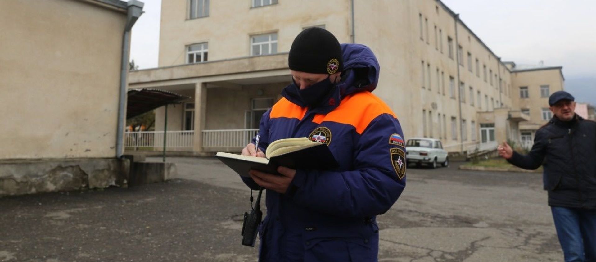 Силами МЧС России восстановлены роддом и школа в Степанакерте (30 ноября 2020). Карабах - Sputnik Армения, 1920, 07.01.2021