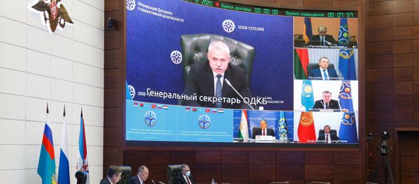 Заседание Совета министров иностранных дел ОДКБ под председательством С. Лаврова Заседание Совета министров иностранных дел ОДКБ под председательством С. Лаврова - Sputnik Արմենիա
