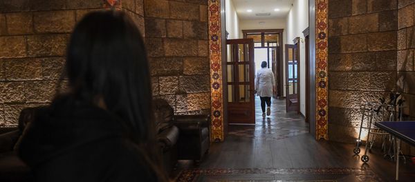 Реабилитационный центр Защитника Отечества, где проходит лечение участник карабахской войны, солдат-срочник Сейран Согоян (2 декабря 2020). Еревaн - Sputnik Արմենիա