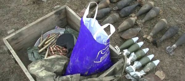 Инженерная разведка и разминирование местности вдоль дороги Шуша – Лысогорский в Нагорном Карабахе Инженерная разведка и разминирование местности вдоль дороги Шуша – Лысогорский в Нагорном Карабахе - Sputnik Արմենիա