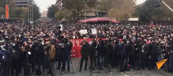 Митинг оппозиции на площади Свободы - Sputnik Արմենիա