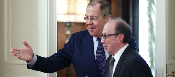 Министры иностранных дел Армении и России Ара Айвазян и Сергей Лавров во время встречи (7 декабря 2020). Москвa - Sputnik Армения