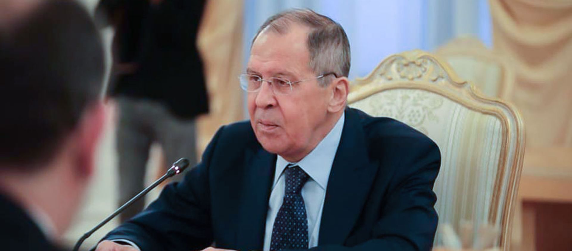 Министр иностранных дел России Сергей Лавров во время встречи с армянским коллегой (7 декабря 2020). Москвa - Sputnik Արմենիա, 1920, 29.12.2020