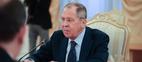 Министр иностранных дел России Сергей Лавров во время встречи с армянским коллегой (7 декабря 2020). Москвa - Sputnik Армения