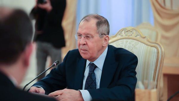 Министр иностранных дел России Сергей Лавров во время встречи с армянским коллегой (7 декабря 2020). Москвa Министр иностранных дел России Сергей Лавров во время встречи с армянским коллегой (7 декабря 2020). Москвa - Sputnik Армения