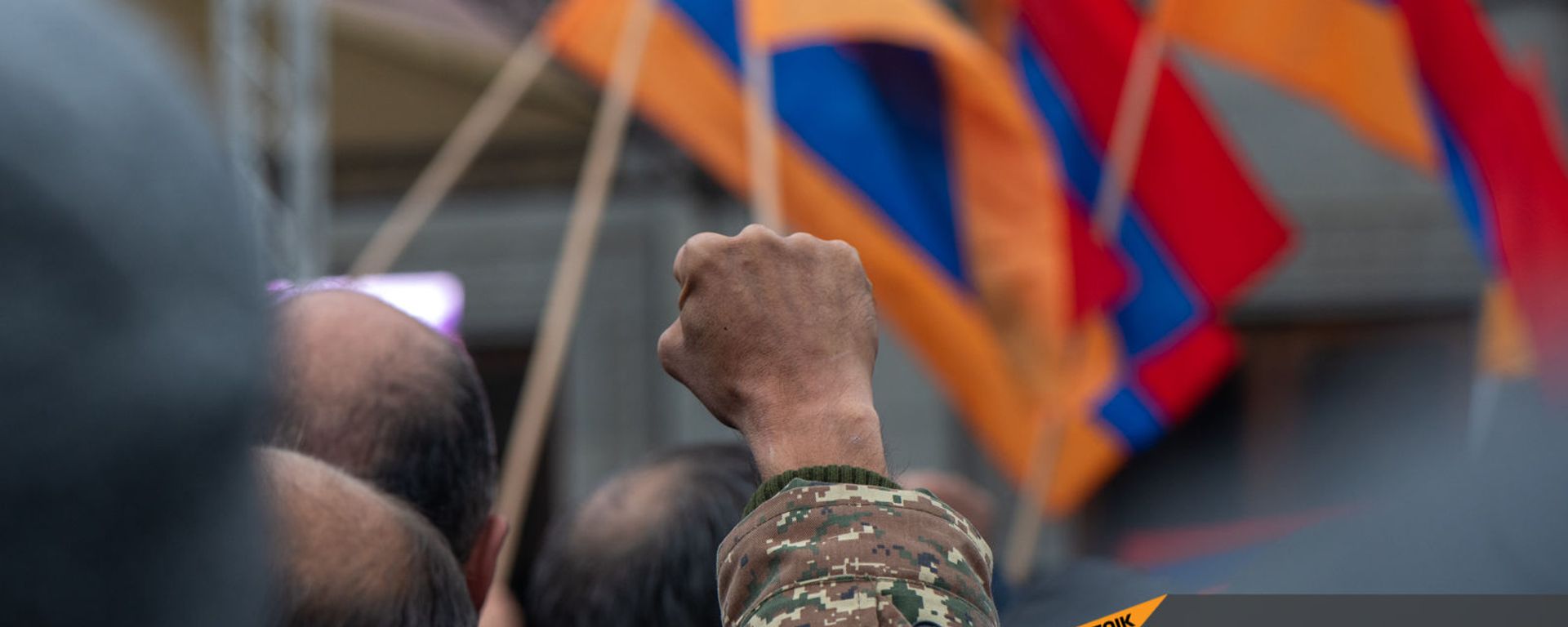 Митинг оппозиции с требованием отставки премьер-министра (5 декабря 2020). Еревaн Митинг оппозиции с требованием отставки премьер-министра (5 декабря 2020). Еревaн - Sputnik Армения, 1920, 26.05.2021