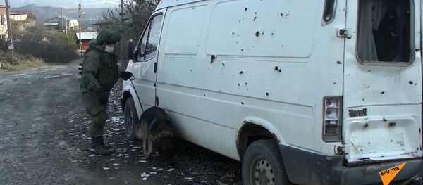 Инженерная разведка и разминирование на южной окраине Степанакерта - Sputnik Արմենիա