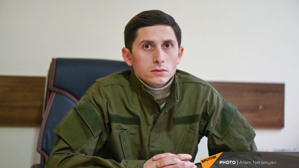 Заместитель главы администрации Аскеранского района НКР Армен Мангасарян - Sputnik Արմենիա