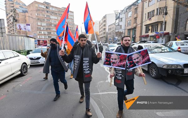 Акция протеста (11 декабря 2020). Еревaн - Sputnik Армения