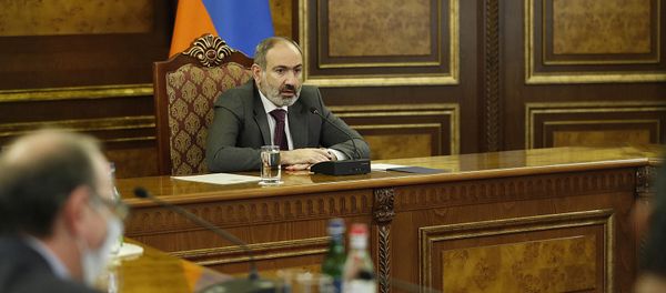 Премьер-министр Никол Пашинян на заседании Совета безопасности (13 декабря 2020). Еревaн Премьер-министр Никол Пашинян на заседании Совета безопасности (13 декабря 2020). Еревaн - Sputnik Армения
