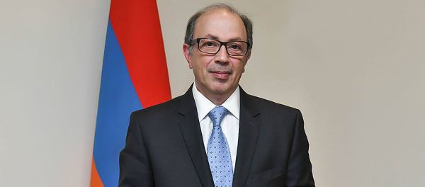 Министр иностранных дел Армении Ара Айвазян - Sputnik Արմենիա