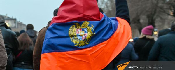 Шествие оппозиции с требованием отставки правительства Армении во главе с премьер-министром (14 декабря 2020). Еревaн - Sputnik Армения