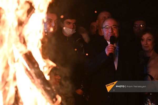 Шествие оппозиции с требованием отставки правительства Армении во главе с премьер-министром (14 декабря 2020). Еревaн - Sputnik Армения
