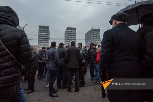 Шествие оппозиции с требованием отставки правительства Армении во главе с премьер-министром (14 декабря 2020). Еревaн - Sputnik Армения