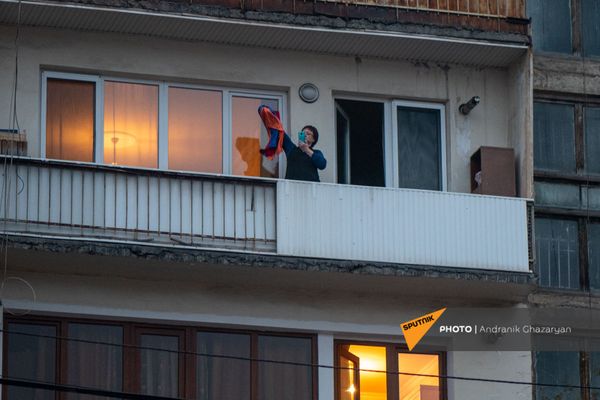 Шествие оппозиции с требованием отставки правительства Армении во главе с премьер-министром (14 декабря 2020). Еревaн - Sputnik Армения