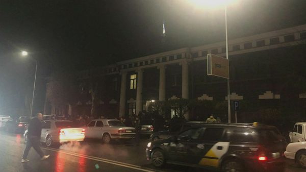 В районной администрации собрались 200 родственников военнослужащих из Ширака (16 декабря 2020). Гюмри - Sputnik Армения