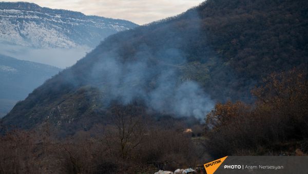 Пограничная зона с Азербайджаном (18 декабря 2020). Капан - Sputnik Армения