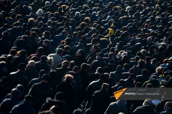 Шествие памяти в Ераблур (19 декабря 2020). Еревaн - Sputnik Армения