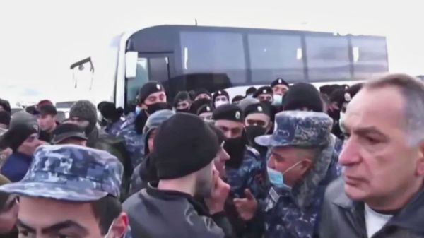 Акция в Сюнике: жители южной области Армении не пускают премьера Пашиняна - Sputnik Армения