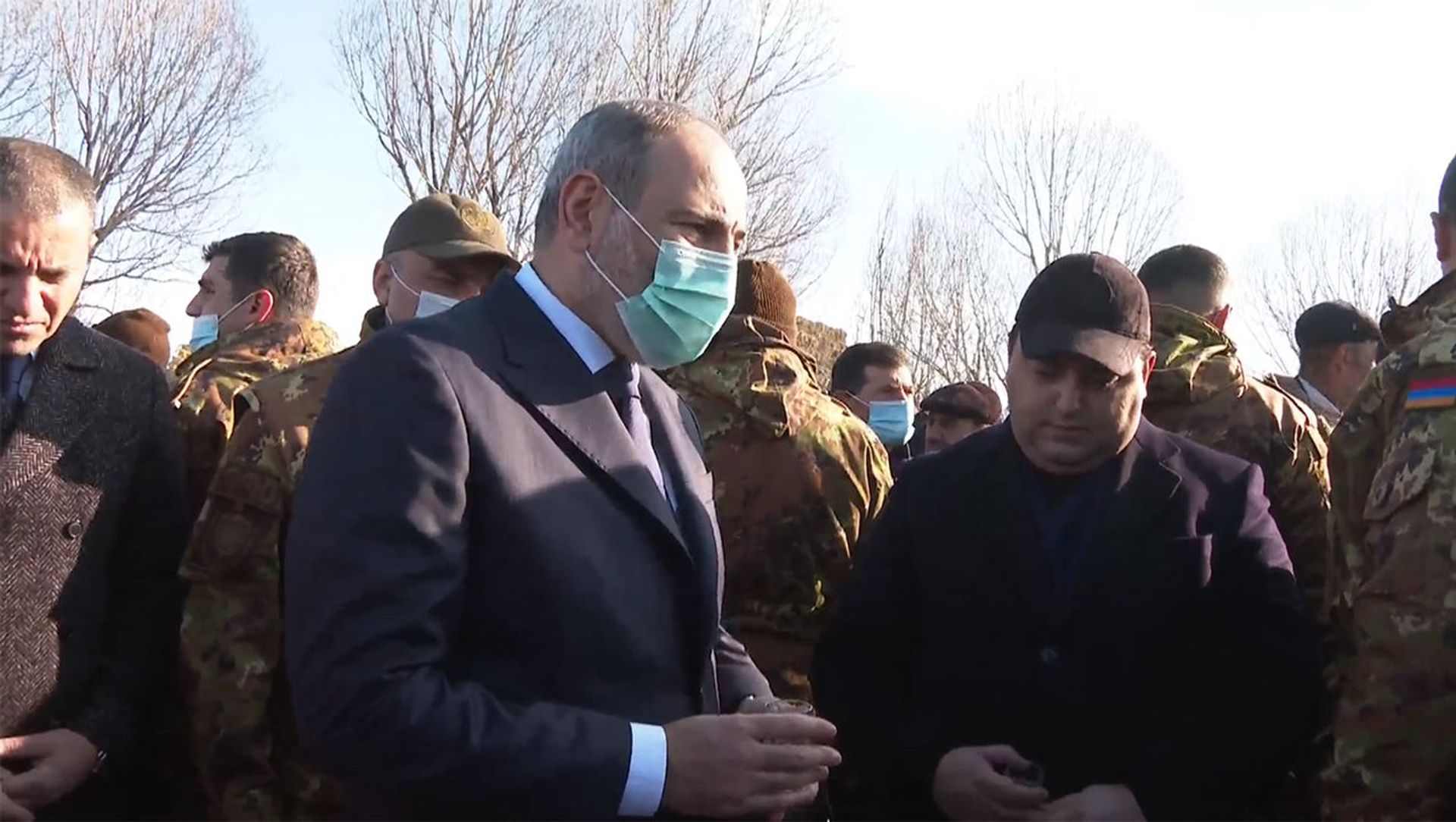 Премье-министр Никол Пашинян в селе Сарнакунк (21 декабря 2020). Сюник Премье-министр Никол Пашинян в селе Сарнакунк (21 декабря 2020). Сюник - Sputnik Армения, 1920, 14.05.2021
