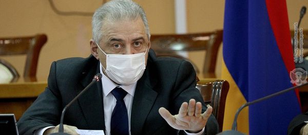 Министр обороны Вагаршак Арутюнян в формате видеоконференции встретился с родственниками попавших в плен военнослужащих (21 декабря 2020). Еревaн - Sputnik Արմենիա