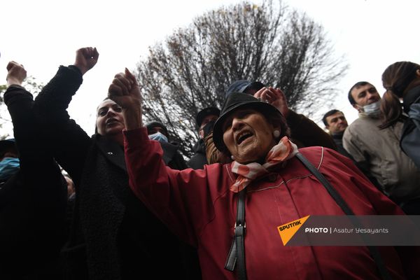 Митинг оппозиции (22 декабря 2020). Еревaн - Sputnik Армения