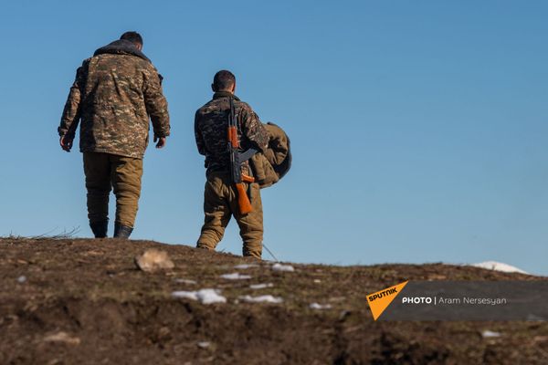 Սյունիքի Դավիթ Բեկի գյուղի դիրքերը - Sputnik Արմենիա
