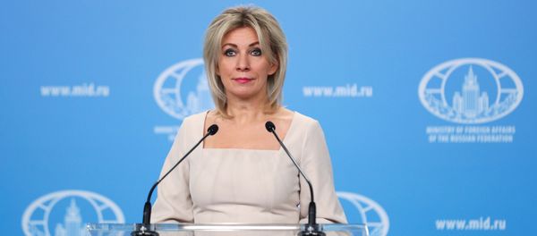 Официальный представитель Министерства иностранных дел России Мария Захарова - Sputnik Արմենիա