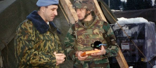 Бывший начальник штаба - заместитель командующего миротворческим контингентом ООН в секторе Сараево (Босния и Герцеговина) в 1994-1996 годах Андрей Демуренко - Sputnik Արմենիա